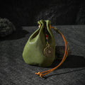 Oiled Cowhide Jewelry Pouch