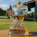 250th Anniversary Military Tribute Whiskey Bottle