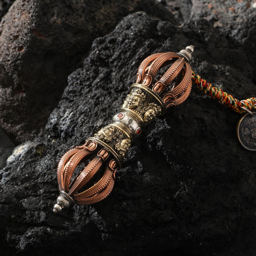 Large Tibetan Vajra Handheld Talisman