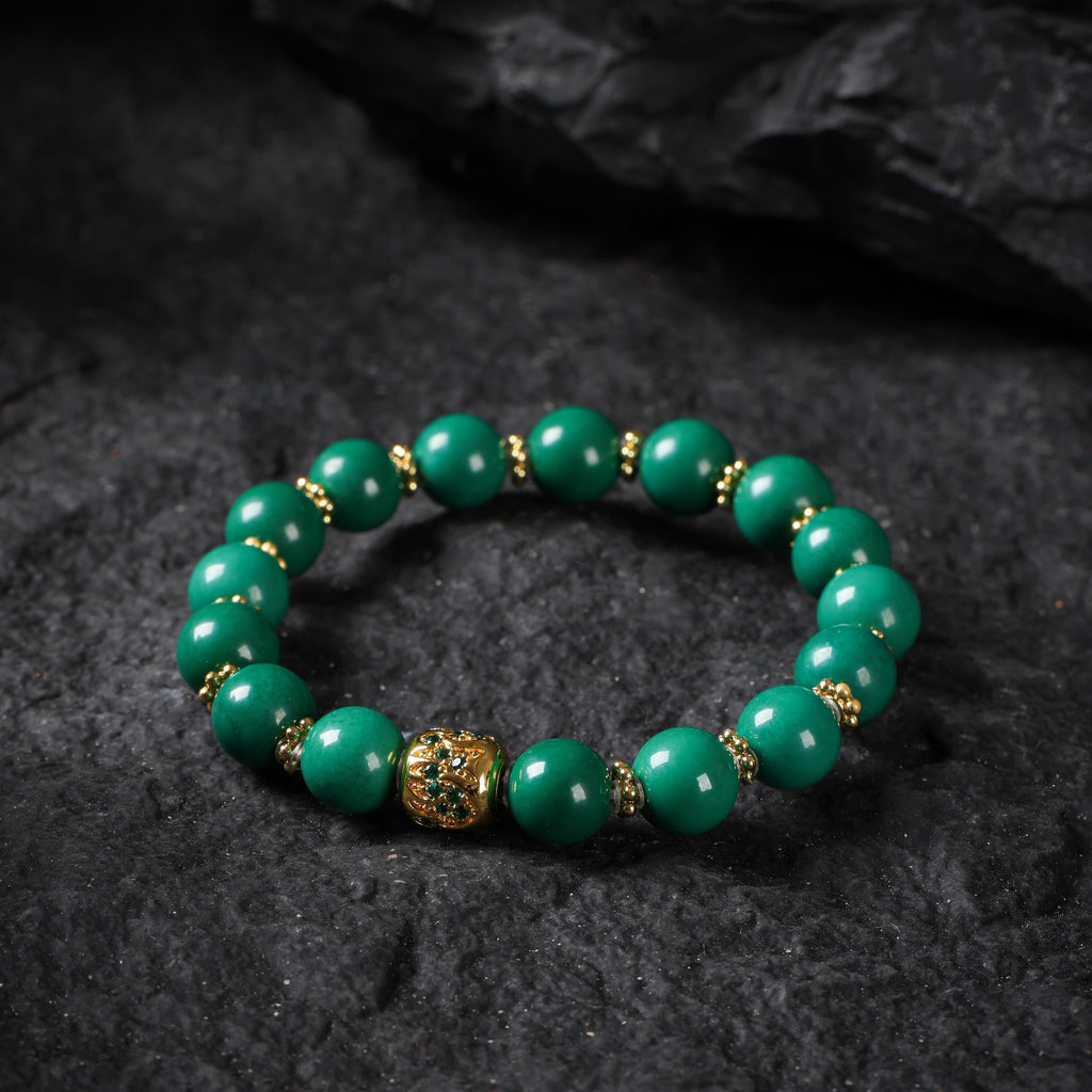 Turquoise 18K Gold Plated Bracelet