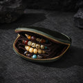 Oiled Cowhide Jewelry Pouch