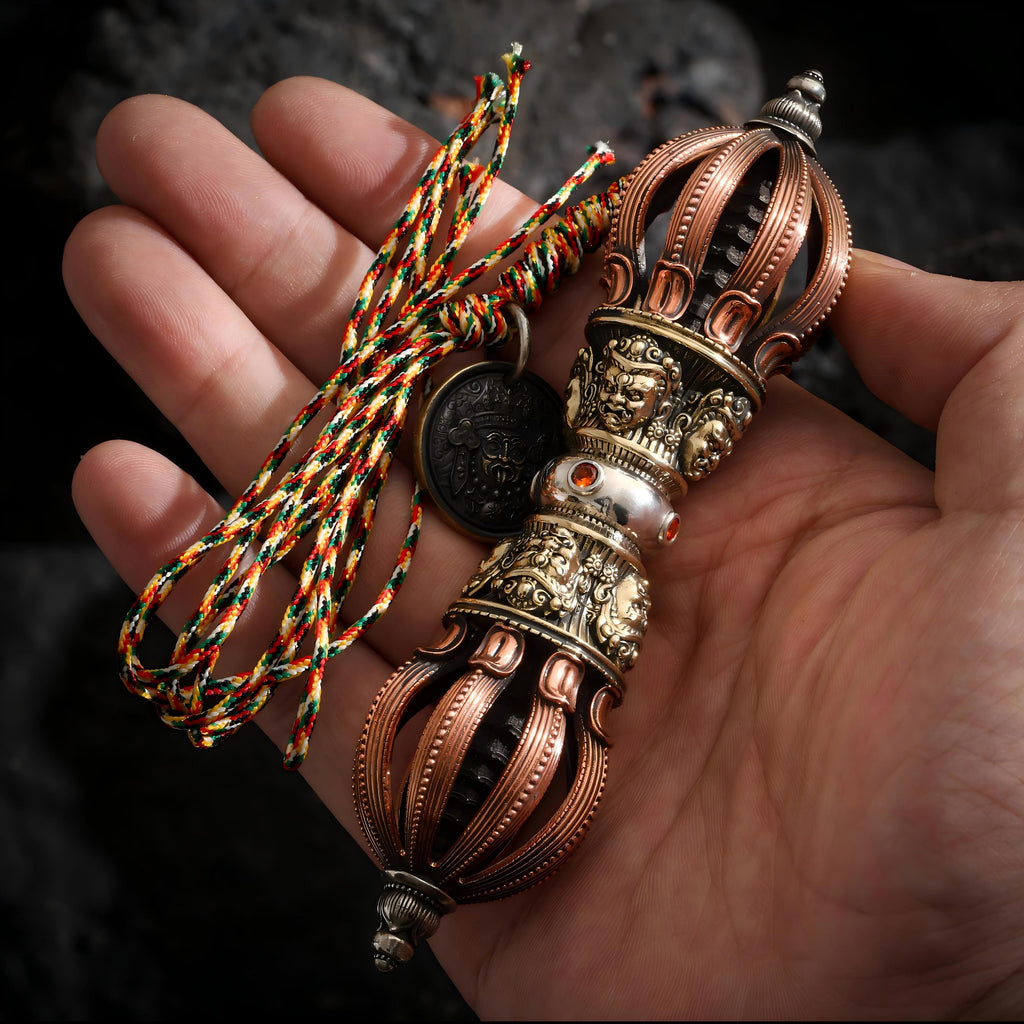 Large Tibetan Vajra Handheld Talisman
