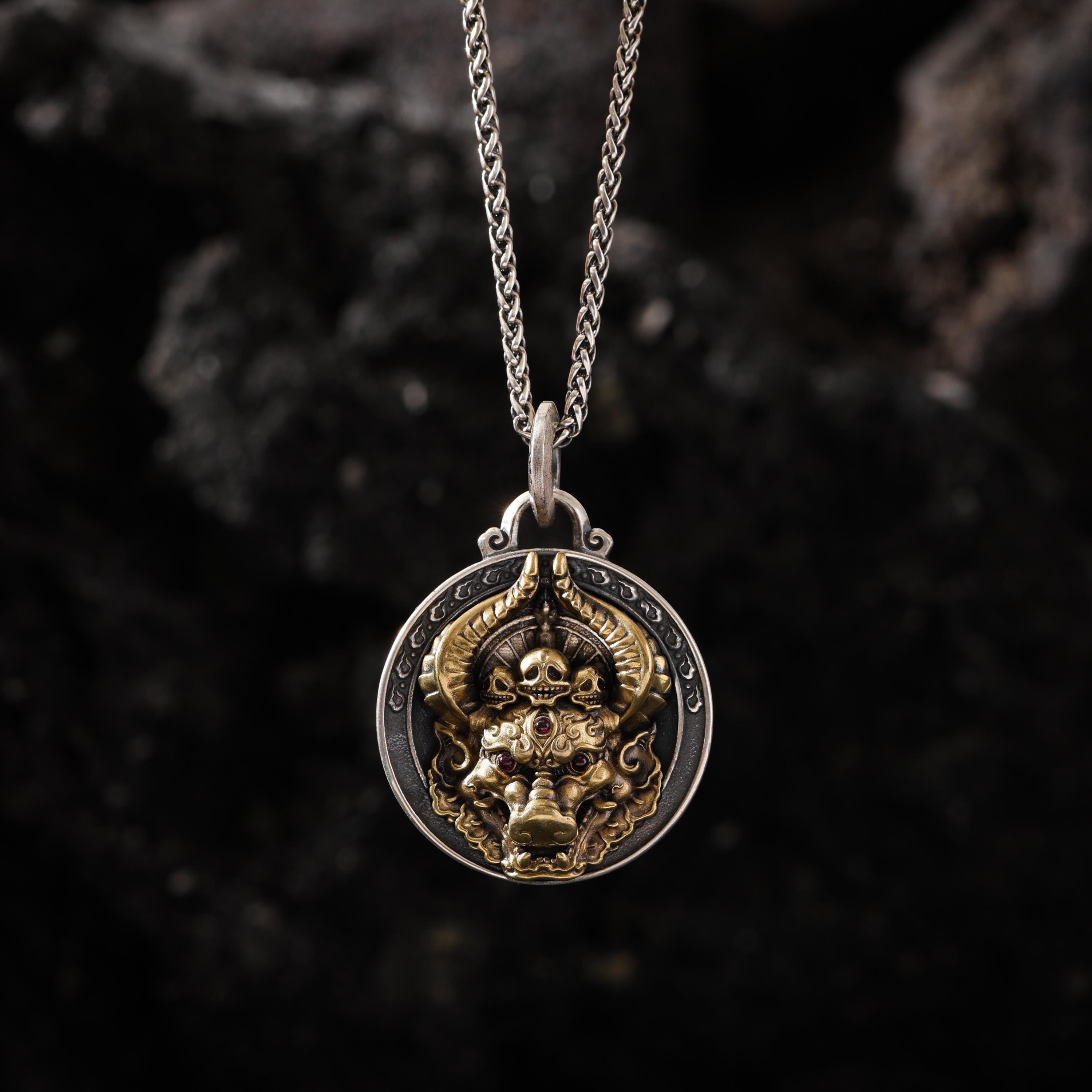 Yamantaka Pendant Necklace
