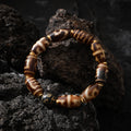 Tibetan Dzi Bracelet Om Accent