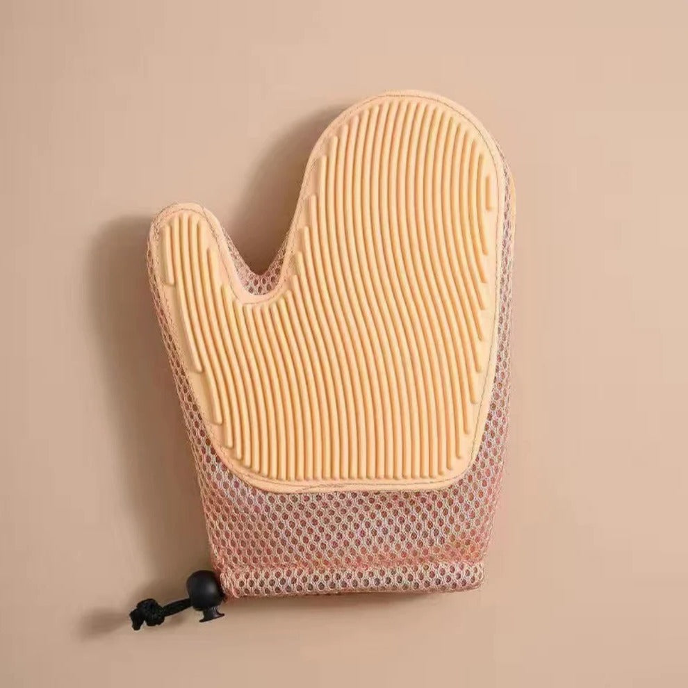 2 in 1 cat glove for grooming